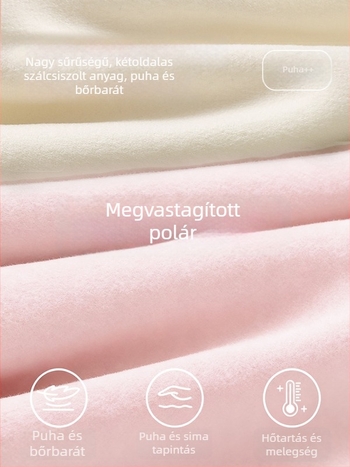 Női kétoldalas velúr cipzárral felső, fél magas gallérral, hosszú ujjú, karcsúsított vonal, meleg alapréteg őszi-téli