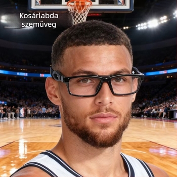 Sport szemüveg Modell 050, TR anyag, teljes keret, védő szemüveg kosárlabdára, futballra és futásra, uniszex, cserélhető lencsék myopia számára