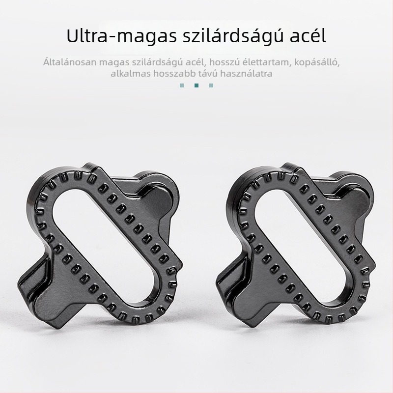 ROCES fém SPD pedálklipsz automatikus zárómechanizmussal, MTB cipőkhöz, unisex