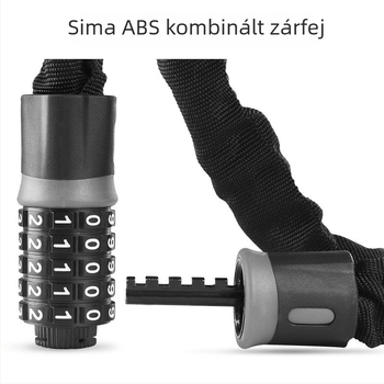 Ötjegyű jelszavas acél kerékpárlánc, hegyi kerékpárokhoz, elektromos kerékpárokhoz és motorkerékpárokhoz