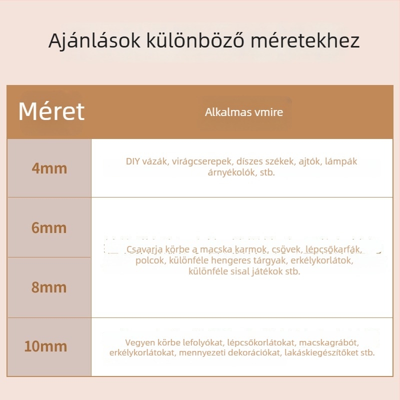 Macska DIY Dörzsölő oszlop hemp kötéllel – Seven Oh, egyszerű stílus