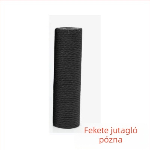 Macska mászóoszlop – DIY készlet Kraft papírtömlével és kenderzsinórral, egyszerű stílusú, Charming Pet