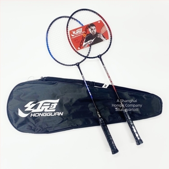 DHS badmintonütő alumínium ötvözetű kerettel, 95–100 g súly, G5 markolat, nylon húrok