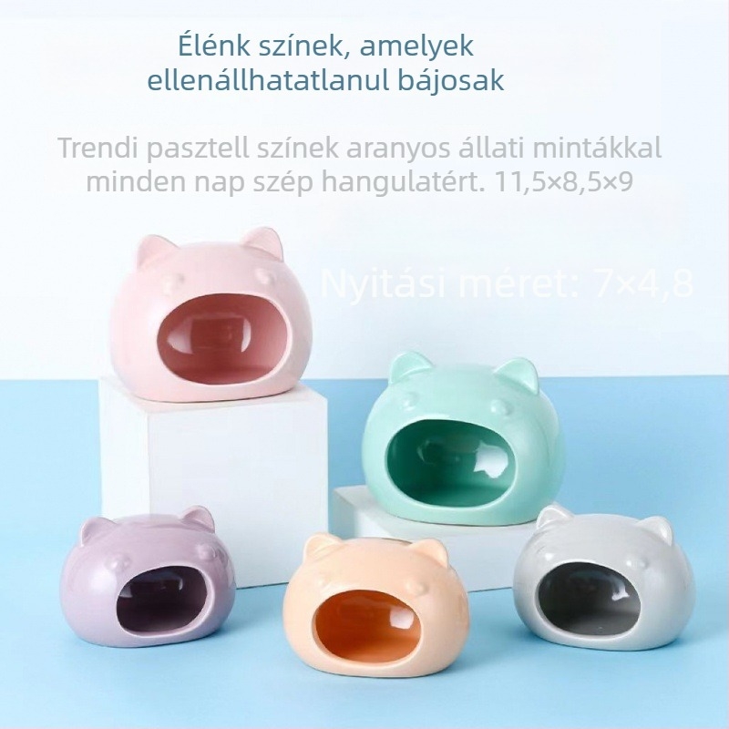 Hamster kerámia odú — nyári hűtés, kerek belső térben történő szórakoztatás