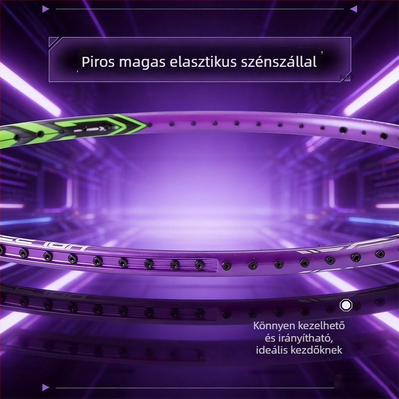 Li-Ning Warhammer 1000 badminton ütő, közvetlen csapás, karbon keret, tömeg 80–84 g, markolat vastagsága G5, amatőr fiatalok számára