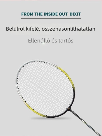 DHS tollaslabdaütő készlet – alumínium ötvözet váz, tömeg 95–100 g, fogantyú G4, közvetlen ütés, két ütőből álló készlet