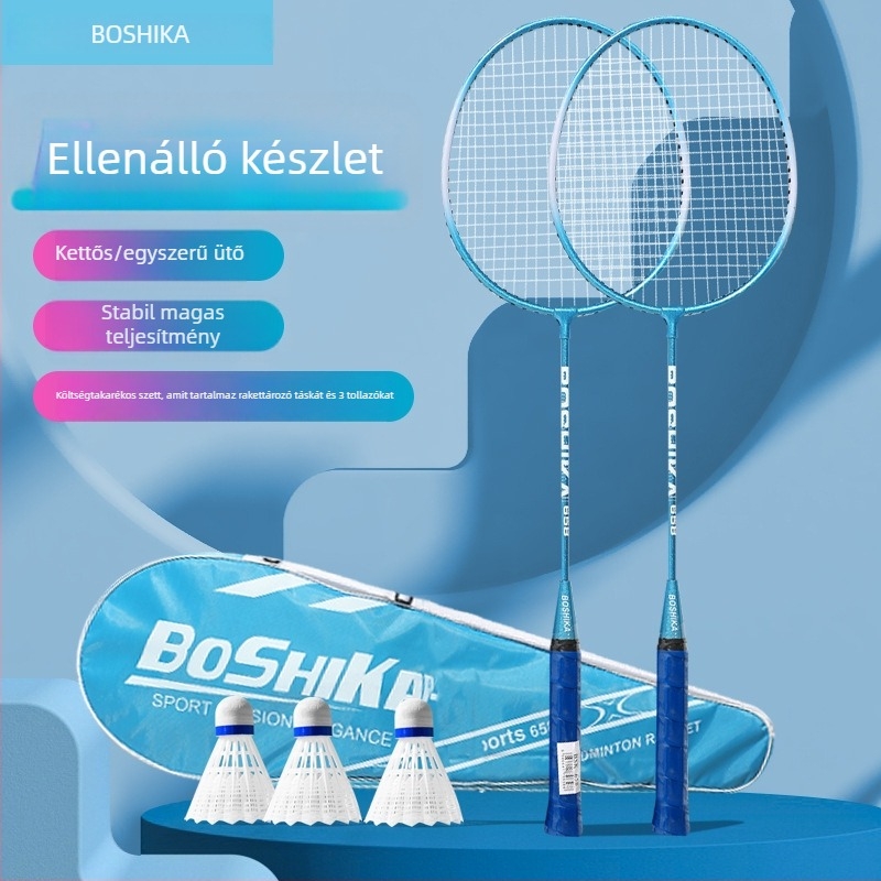 Bosska tollasütő, keret vasötvözetből, tömeg 95–100 g, logóval testreszabható, kezdők számára megfelelő