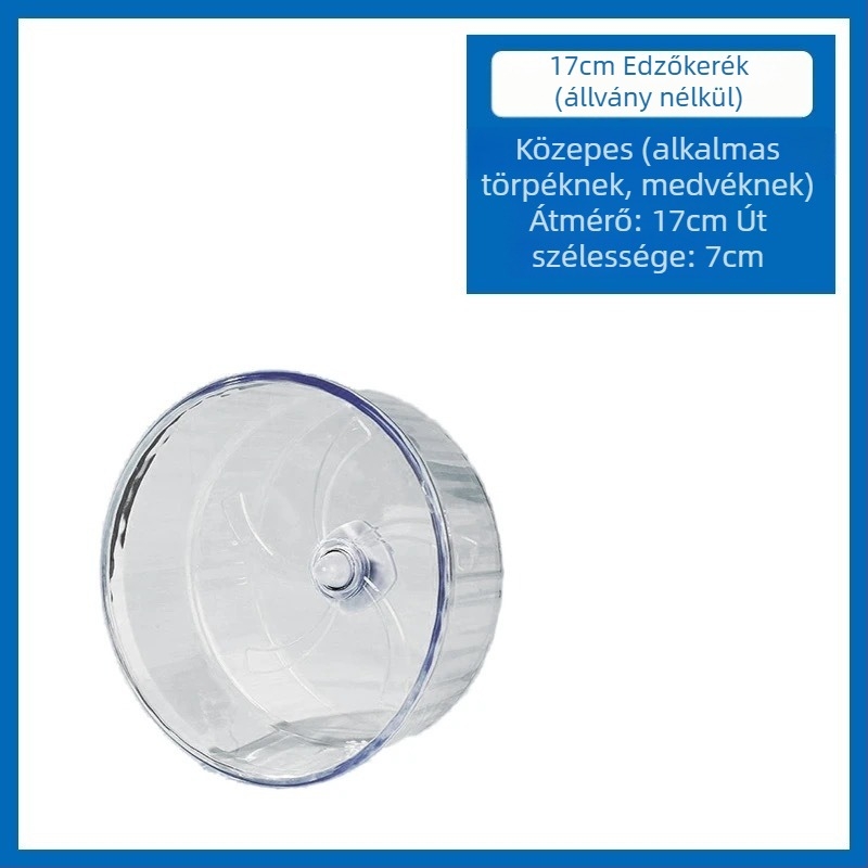 Hamster ketrecrács – rozsdamentes acélból, hordozható, téglalap alakú, Pet Royal House márka, hamsterek számára