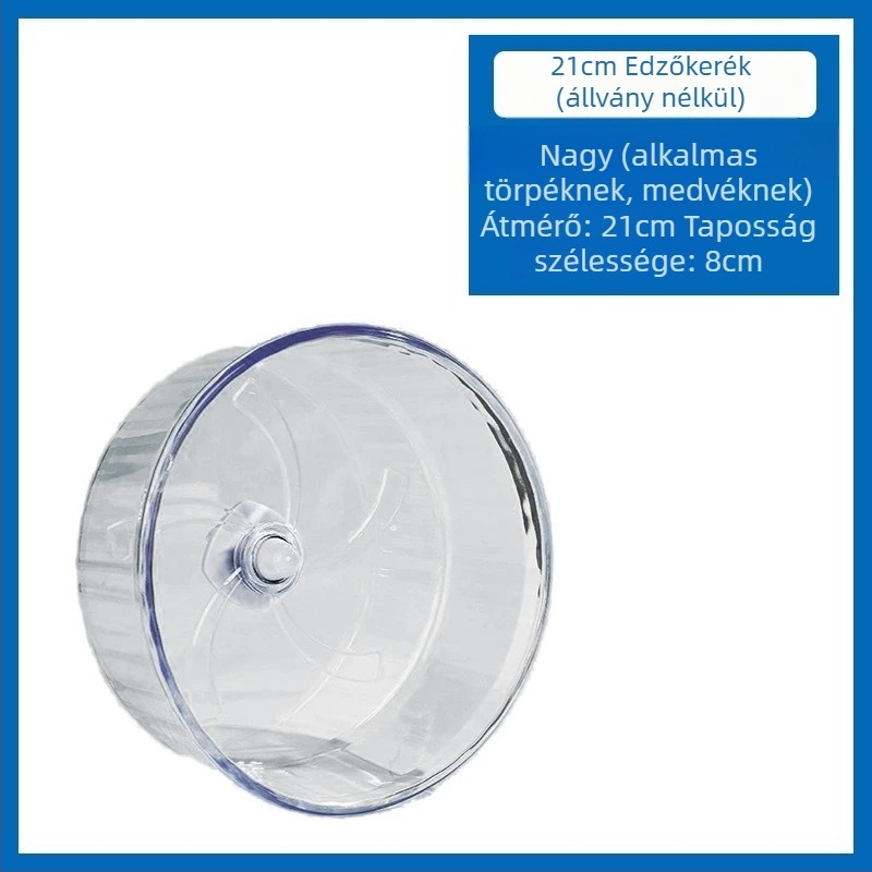 Hamster ketrecrács – rozsdamentes acélból, hordozható, téglalap alakú, Pet Royal House márka, hamsterek számára