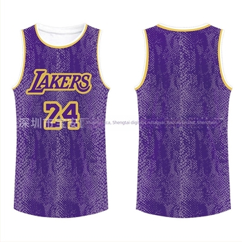 Sportos mellény ujjatlan, digitális nyomtatás, 100% poliészter