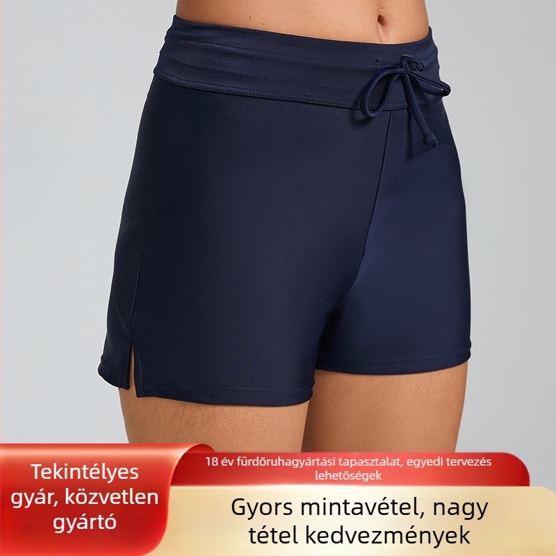 Uniszex gyorsan száradó úszónadrág, nylon anyag, spandex tartalom, 150 g, szabás: briefs