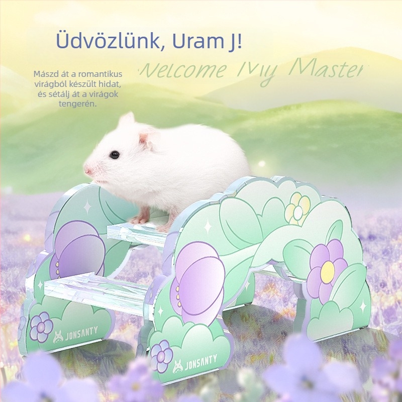 Akril rejtekhely ház hörcsög számára, márka Jonsanty/Chong shangtian, univerzális használat, nem importált