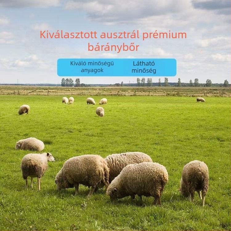 Magas derekú báránybőr kültéri nadrág meleg gyapjú béléses