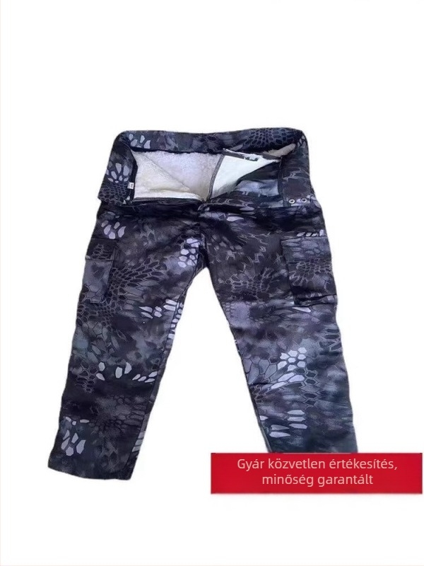 Valódi báránybőr bőrnadrág beépített béléssel, lazán szabott, középmagas derekú, téli viselet