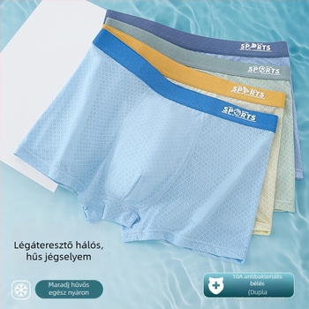 Milk Silk lélegző boxer alsó tinédzser fiúk számára, varrat nélküli, 91% poliészter, 9% spandex