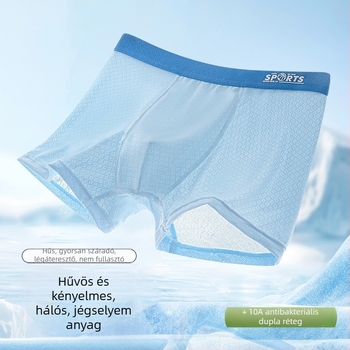 Milk Silk lélegző boxer alsó tinédzser fiúk számára, varrat nélküli, 91% poliészter, 9% spandex