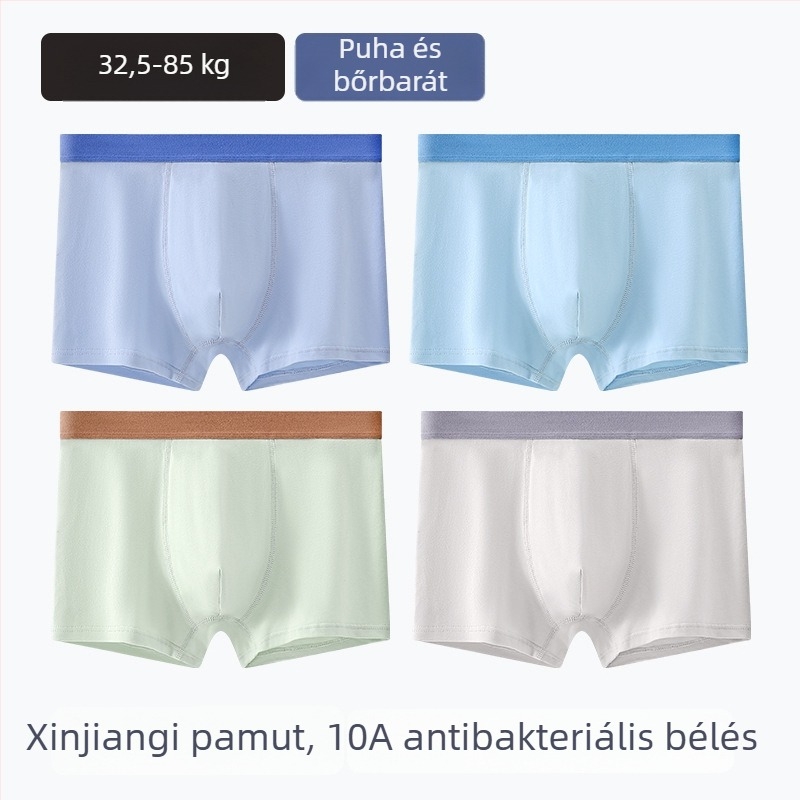 Fiúknak boxeralsó, 95% pamut + 5% elasztán, varrat nélküli kivitelezés, biztonsági szint A, Slim Child Yi