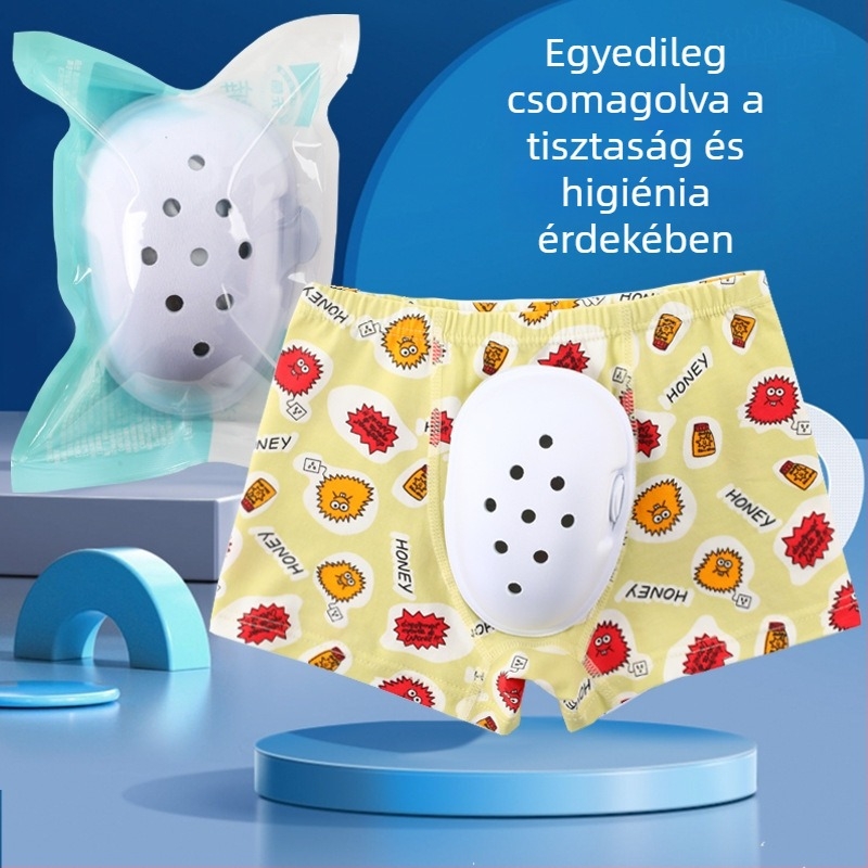 Fiúknak szóló posztoperatív gyógyulási alsónemű, pamut, Biztonsági osztály A, 3–8 éveseknek