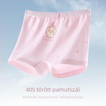 Lányok boxeralsója, Class A, 95% pamut + 5% elastán, 3–8 éveseknek, 2025 tavasz