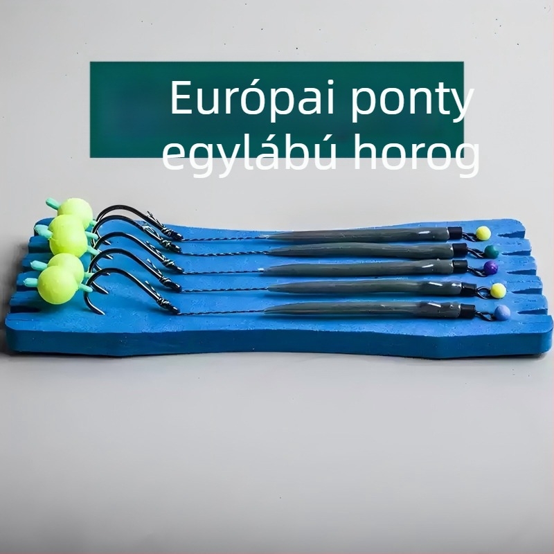Kétágú horog, 100 darabos csomag, alkalmas tározókhoz és tavakhoz