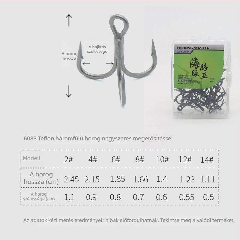 Dolphin lure csali háromágú horoggal folyami horgászatra
