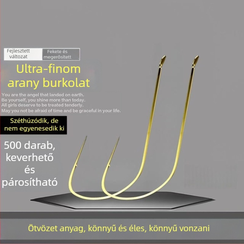 Shengfei egyszerű horgászhorog, egyágú horog folyami horgászatra