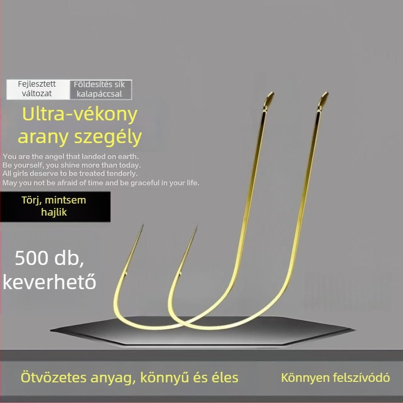 Shengfei egyszerű horgászhorog, egyágú horog folyami horgászatra