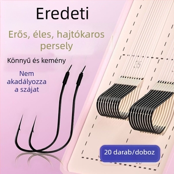 Finger King Kettős horog készlet vékony damillal – folyó menti horgászat