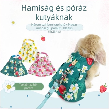 Nyúl kisállat ruházat és póráz – rajzfilm stílus, gyapot, Radish Valley, universal