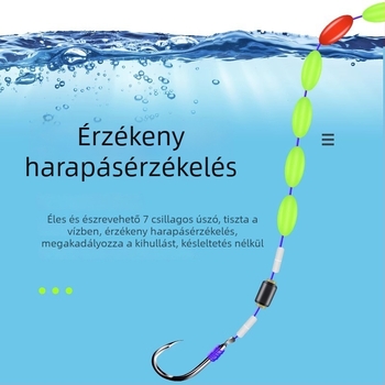 Horgász zsinór készlet kuksival — hagyományos szerelékcsomag, fő zsinór benne, tározó tavon használható (Anyag: Nylon; Hossz: Egyéb; Horgászhely: Tározó)