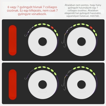 Horgász zsinór készlet kuksival — hagyományos szerelékcsomag, fő zsinór benne, tározó tavon használható (Anyag: Nylon; Hossz: Egyéb; Horgászhely: Tározó)