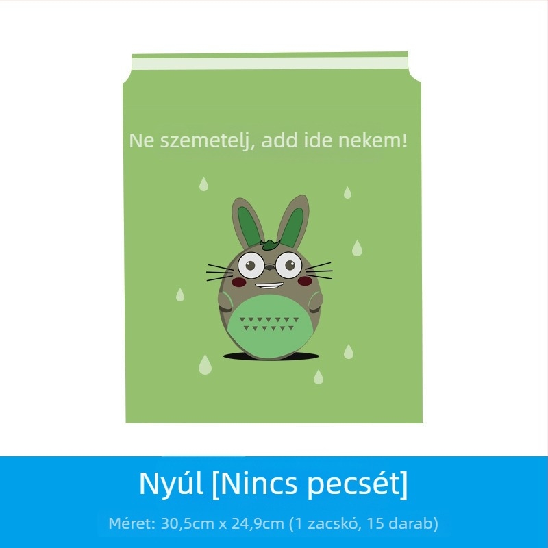 Honggao PVC autós szemeteszacskó ragasztóval a hátsó üléshez, vízálló, testreszabható