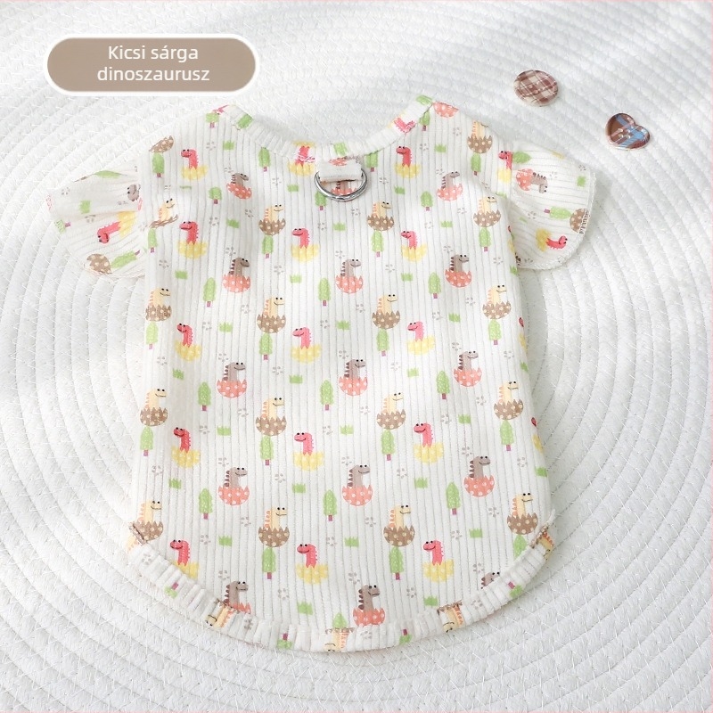 Balun Pet Kötött Kutya Mellény – Casual Stílus, Anyag: Textil, Univerzális Illeszkedés, Tavasz–Nyár