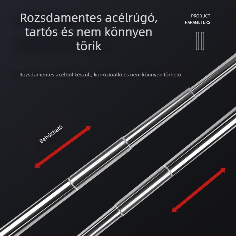 Rozsdamentes acélból készült teleszkópos kézi akváriumi háló kis díszhalakhoz (guppy, betta) – 3D kézműves kialakítás
