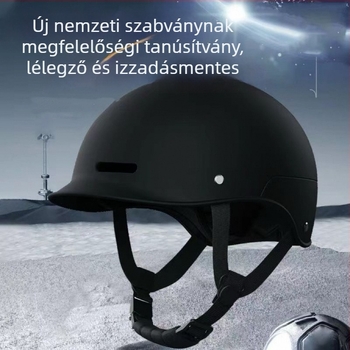 Uniszex bukósisak elektromos járművekhez, rally stílusú, ABS, nyári használatra, TCO99 tanúsítvány