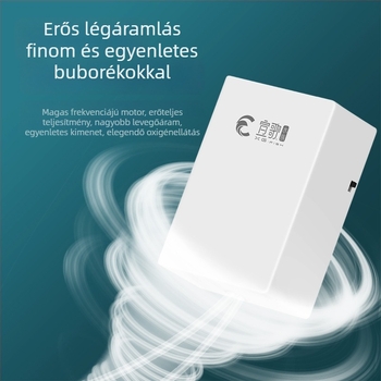 Song akváriumi oxigénszivattyú — csendes működés, AC táplálás, súly 0.185–0.315 kg