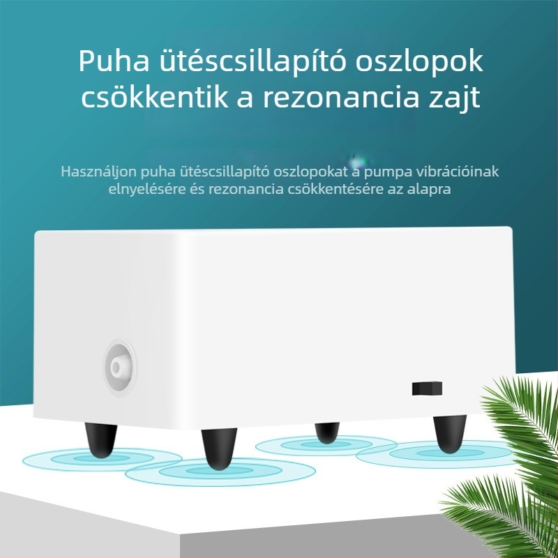 Song akváriumi oxigénszivattyú — csendes működés, AC táplálás, súly 0.185–0.315 kg