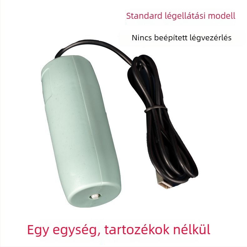 USB akváriumi oxigénszivattyú, ultra csendes levegőszivattyú, kis akváriumi oxigénosító