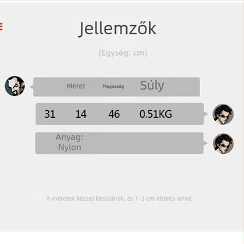 Kényelmes páriskola hátizsák személyre szabott középiskolásoknak, nagy kapacitás 36–55L, nylon, cipzár, kopásálló, tehercsökkentő dizájn, modell 589