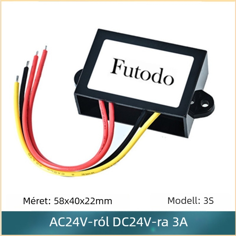 AC24V–DC24V átalakító modul