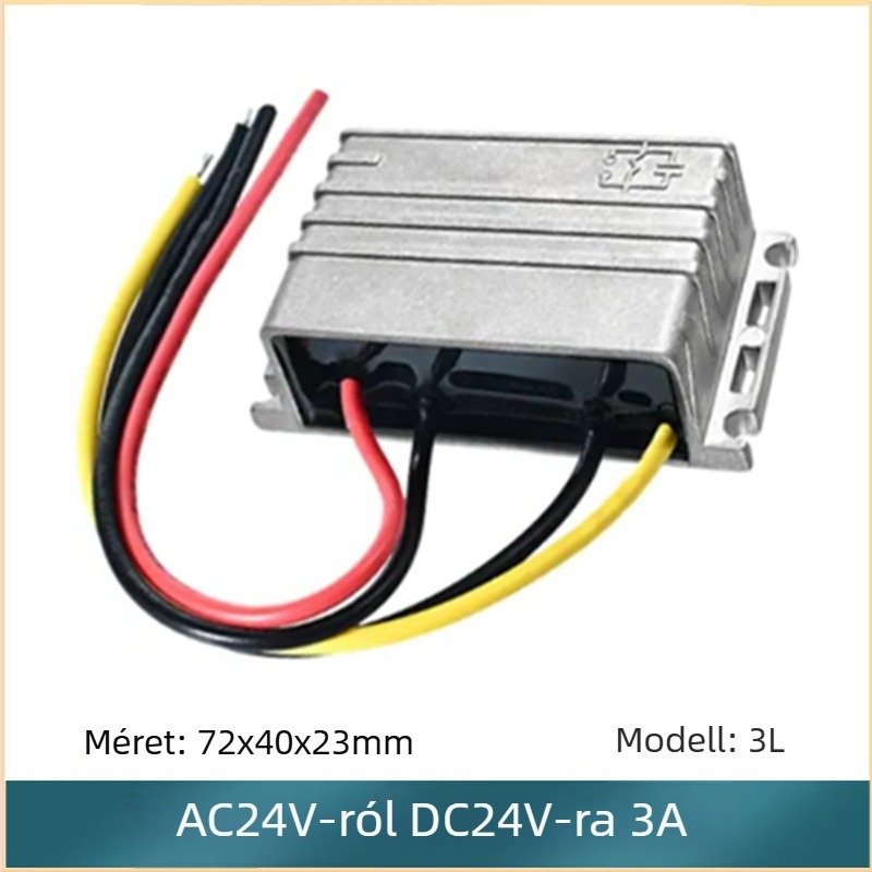 AC24V–DC24V átalakító modul
