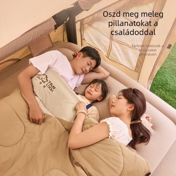 Hálózsák felnőtteknek, boríték-stílusú, négy évszakos kempingezéshez