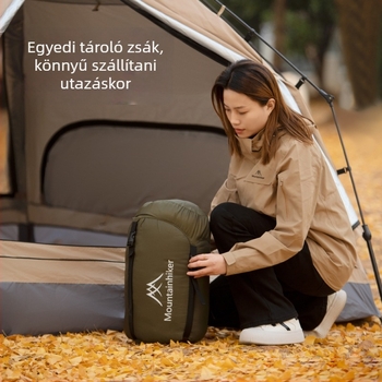 Shanzhike múmiás alakú hálózsák szabadtéri kempingezéshez — meleg szigetelés, többfunkciós