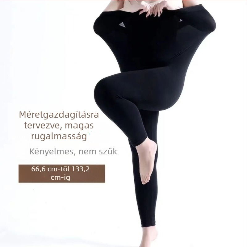 Modal leggings, magas derék, 3/4 hossz, csíkos/kockás minta, magas rugalmasság