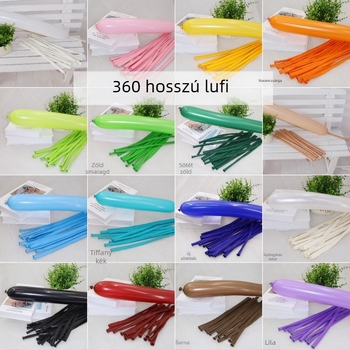 Latex lufi, varázslatos csík alak, nyomtatott logó nélkül, IP engedély nélkül, alkalmas karácsonyra és más ünnepekre