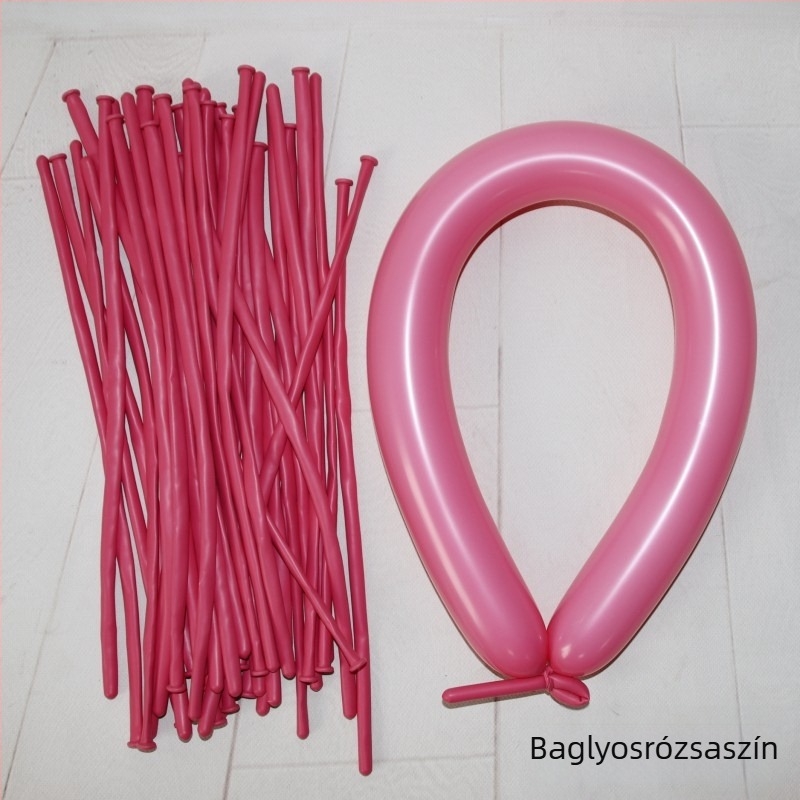 Latex lufi, varázslatos csík alak, nyomtatott logó nélkül, IP engedély nélkül, alkalmas karácsonyra és más ünnepekre