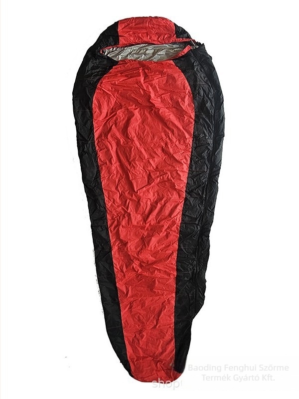 Múmiás stílusú hálózsák nylon anyagból, felnőtteknek, 500 g