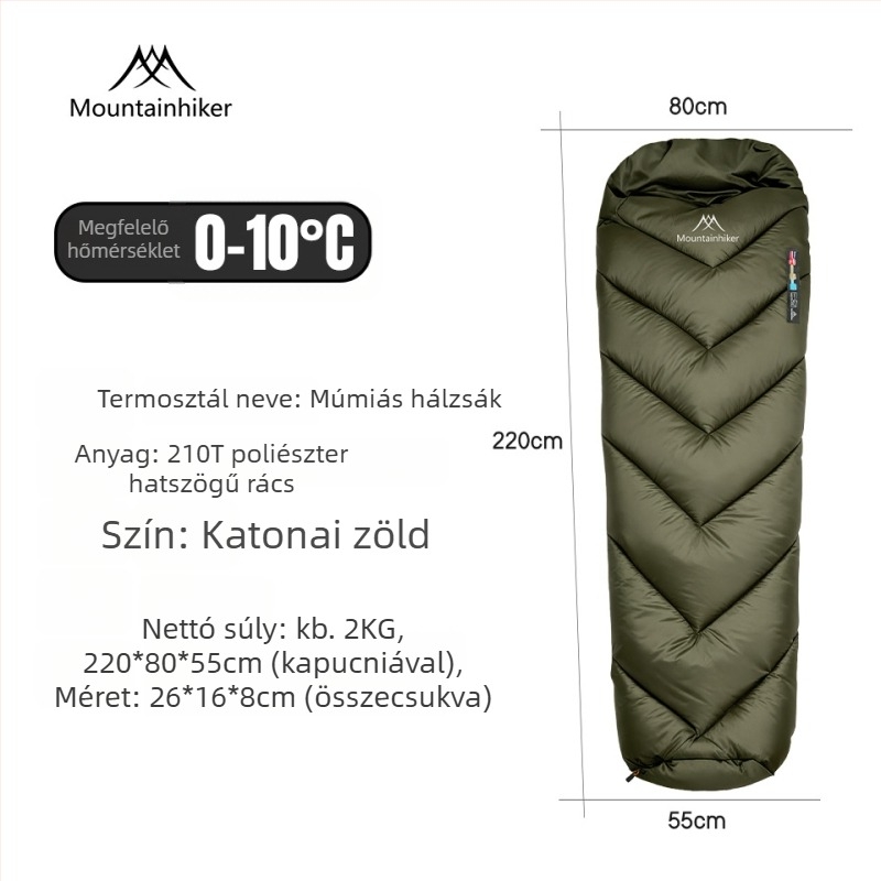 Shanzhike Könnyű mumia hálózsák SZK1365