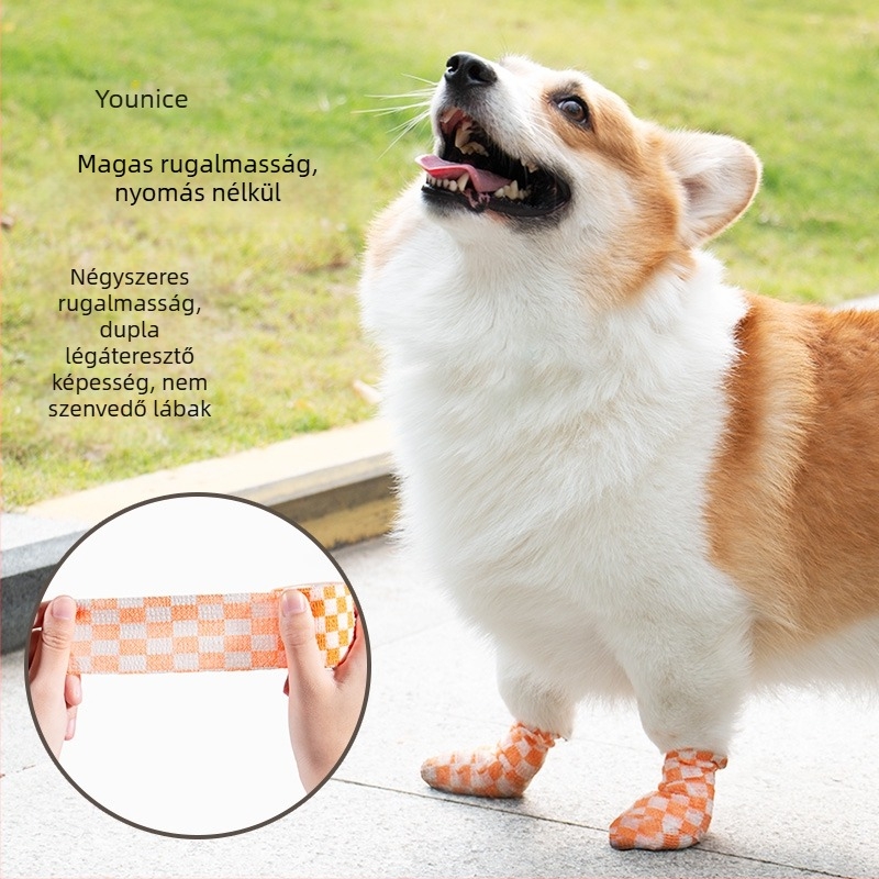 Egyszer használatos kutya lábvédők, Anyag: Mohair, Általános használat