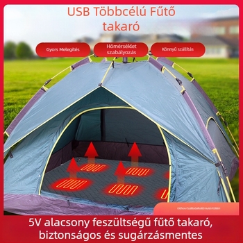 Well Fruit USB-melegített alvó matrac két személyre FRD707 – vízálló kültéri melegítő matrac